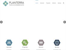 Tablet Screenshot of planterra.nl